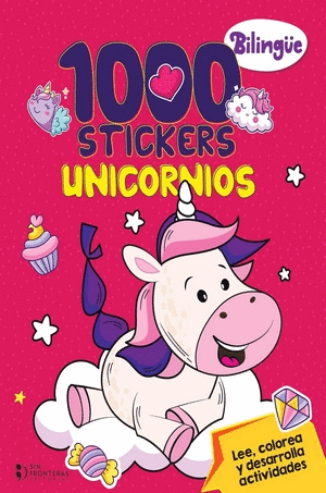 1000 STICKERS UNICORNIOS