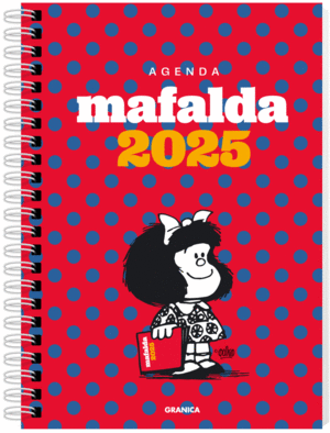 MAFALDA AGENDA 2025 PEPAS AZULES