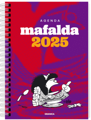 MAFALDA AGENDA 2025 MORADA