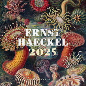 ERNST HAECKEL CALENDARIO DE PARED 2025