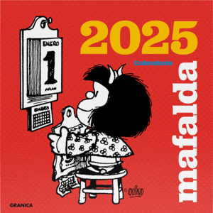 MAFALDA CALENDARIO PARED 2025